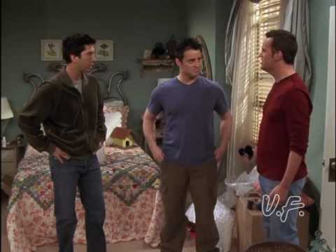 Unofficially Friends - Ross Helps Chandler and Joey Pack