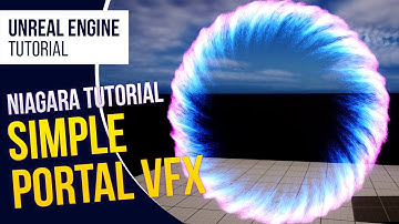 UE5 l Niagara Portal Effect l VFX Tutorial l Unreal Engine 5
