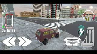 Mad Russian Car Niva 4x4 crazy driving | Crazy Driver Crash all on the road | Android IOS Gameplay screenshot 3