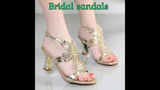 Bridal sandals ♥️ latest design for women sandals ♥️ #fashion #viral