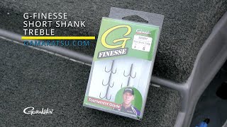 Gamakatsu Short Shank G-Finesse Treble Hooks – Coyote Bait & Tackle