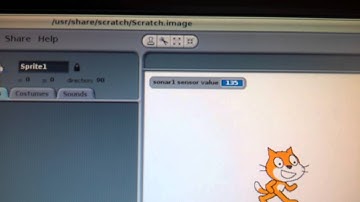 Ultrasonic Range Detector in Scratch on a Raspberry Pi.mp4