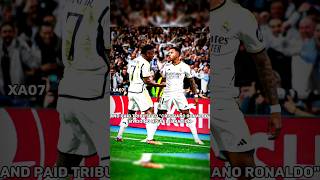 Rodrygo Pays Tribute To Ronaldo❤️🥰 #Shorts #Ronaldo #Realmadrid #Shortsvideo