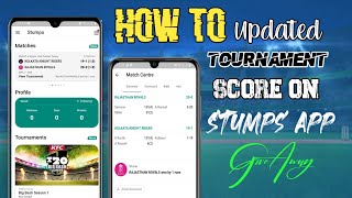 How to update cricket score on CRICBUZZ Or Stumps app||Cricket score cricbuzz pr kese update kre screenshot 3