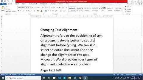 Class 4: Formatting A Document, Day 3