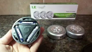 LE LED Tap Lights on Amazon