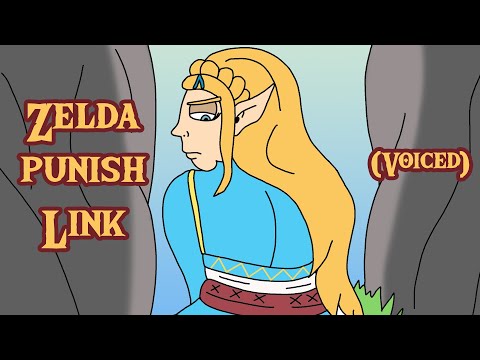 Zelda Punish Link (Voiced )(Fart Animation!)