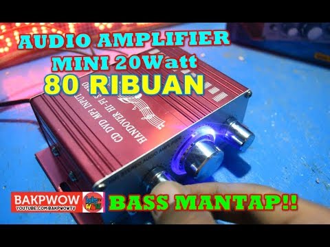 Video: Amplifier Untuk Speaker: Amplifier Mini Untuk 100 Watt Dan Model Lainnya. Untuk Apa Amplifier Kecil? Pemilihan Pembicara Aktif Dan Pasif