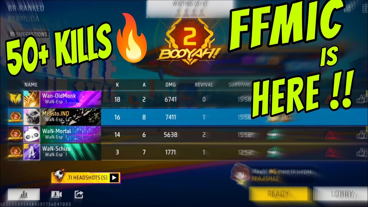 50+ KILLS [RAW VIDEO]🔥🏆FFMIC OPEN QUALIFIERS GRIND🚀🇮🇳 | FREE FIRE MAX❤️‍🔥| `THE FINAL SHOT`🤞