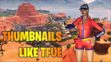 HOW TO MAKE A THUMBNAIL LIKE TFUE (MOBILE/PC) EASY TUTORIAL