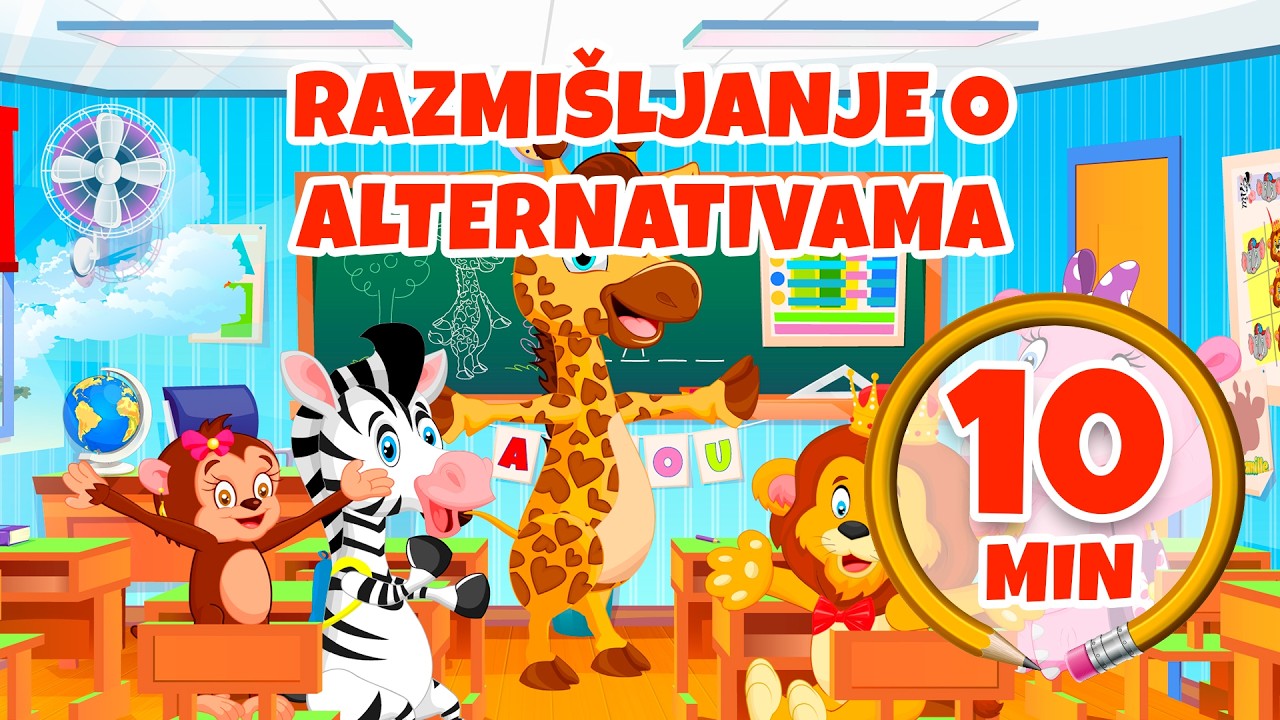 Razmišljanje o alternativama - 10 min Giramille | Dječje pjesmice i dječije pjesmice