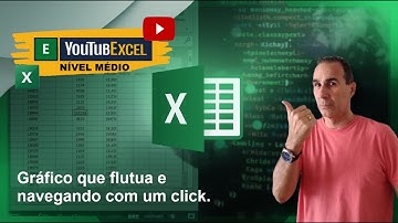 📊 Gráfico que parece flutuar + navegação com 1 clique: Excel VBA em outro nível! #navegaçãoExcel