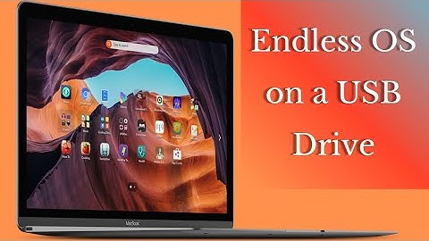 Install ENDLESS OS on a USB Drive