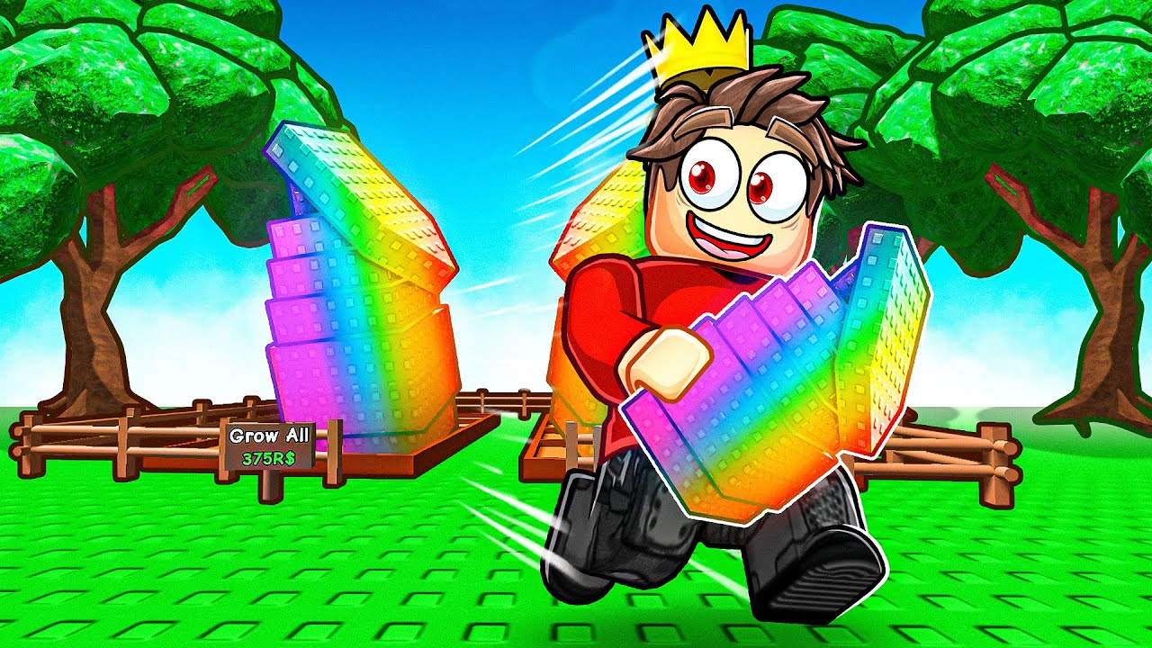 Кража ДОРОГИХ ФРУКТОВ в Roblox ВЫРАСТИТЕ САД!