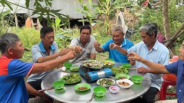 Cá Lóc Đồng Hấp Bông Thiên Lý Ngon Hết Xảy Đậm Chất Miền Tây.Góc Làng Quê#1462