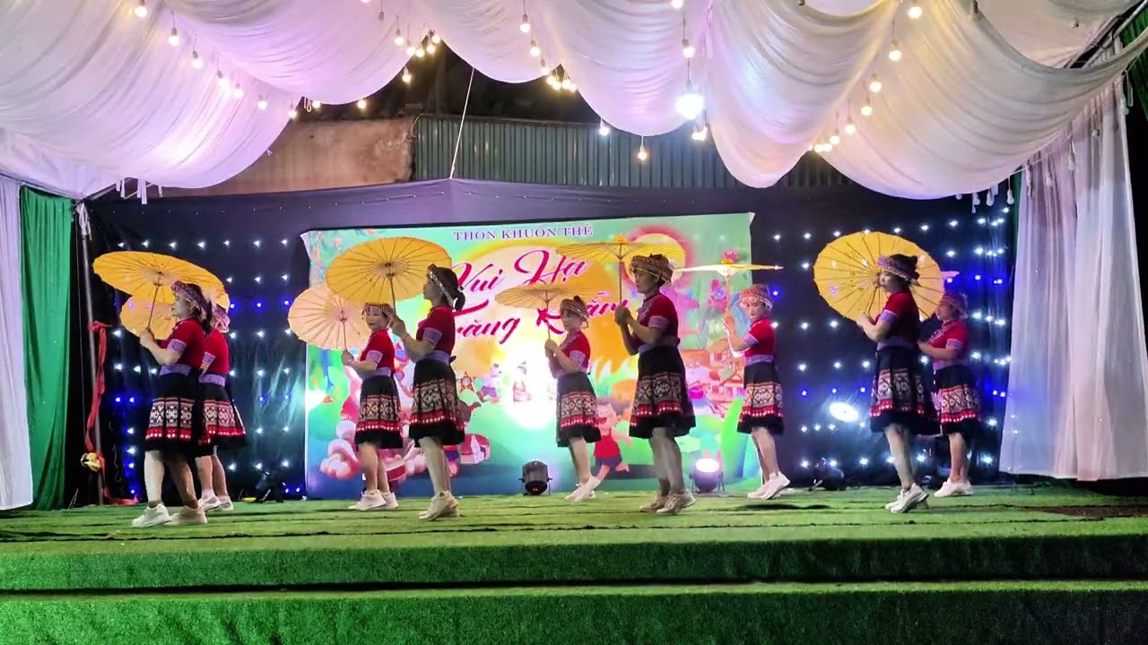 Vấn vương chợ tình - Múa Ô - chi hội phụ nữ - Trung Thu Khuôn Thê, Trung Thu Tuyên Quang