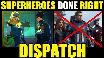 Dispatch Understands Superhero Universes