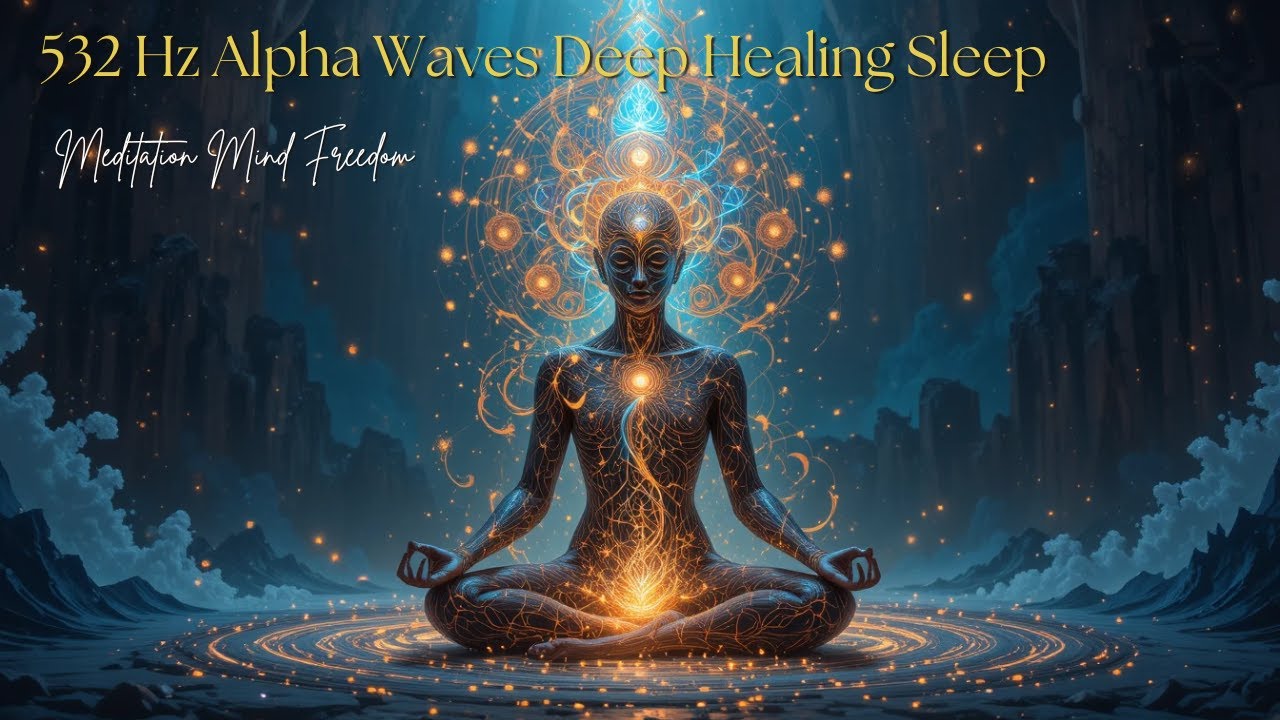 532hz Alpha Waves for Deep Healing Sleep - YouTube