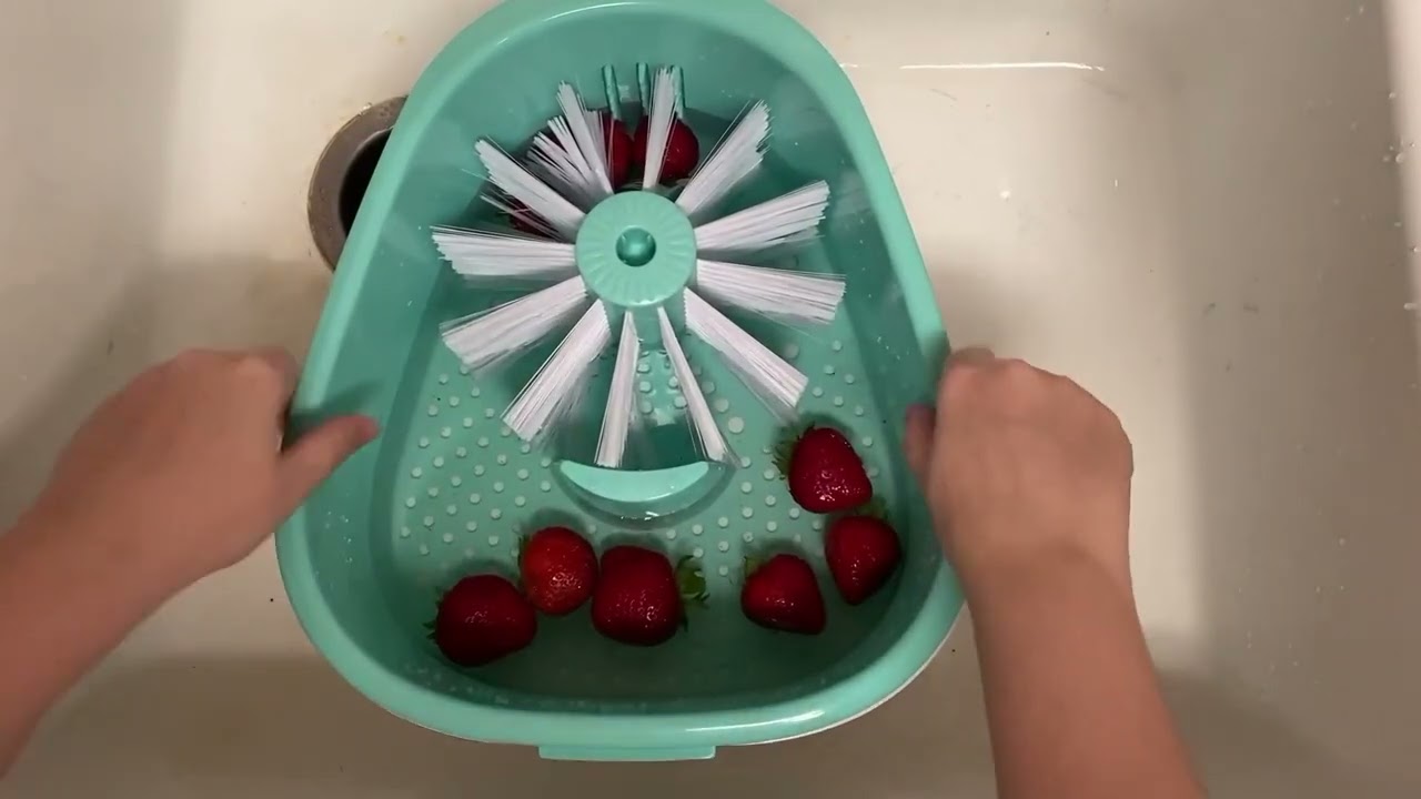 JOYMOOP Fruit Cleaner Spinner JOYLOOP, Large Fruit Washer Spinner, Fruit Cleaner Spinner Review