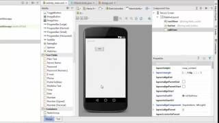 Part  2  हिंदी Android Tutorial For Beginners Video   Lesson #2   EditText, Button, onClick