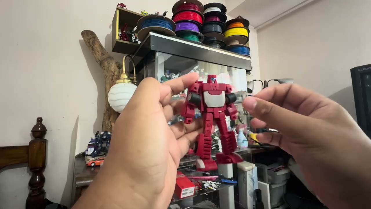 3D PRINTED TRANSFORMERS DELUXE G1 NOT LIGHTSPEED - Transformation demo