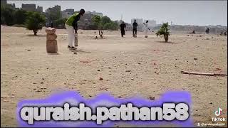 our cricket match my batting