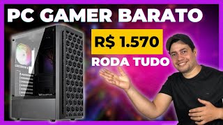 PC GAMER DO ALIEXPRESS POR R$ 1.570 - RODA TUDO