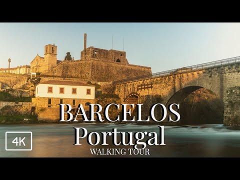 ვიდეო: ქალაქის კედლები და კოშკები (Muralha de Barcelos) აღწერა და ფოტოები - პორტუგალია: Barcelos