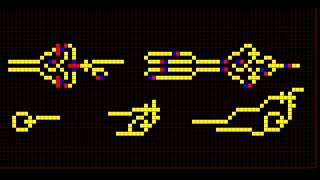 CA - Rules tables  - WireWorld  - GP Gates2