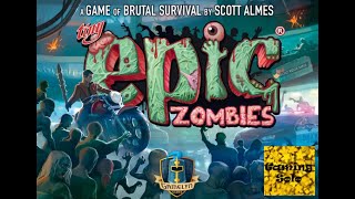 Tiny Epic Zombies Solo Playthrough - Game 7 of the 13 Games til' Halloween Series