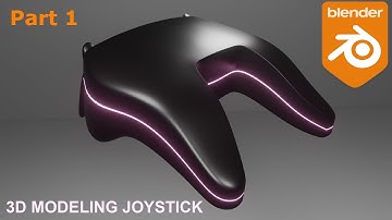How to do 3D Model Game Joystick in Blender Tutorial - Part 1
