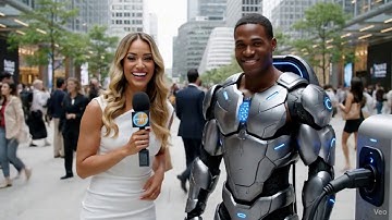 AI Interviews Future Entrepreneurs from 2050 (Veo 3)