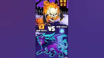 GHONSARYX Exclusive Skill vs SCARYKIN Exclusive Skill Battle 🤩🔥 In Dynamons World #dynamonsworld