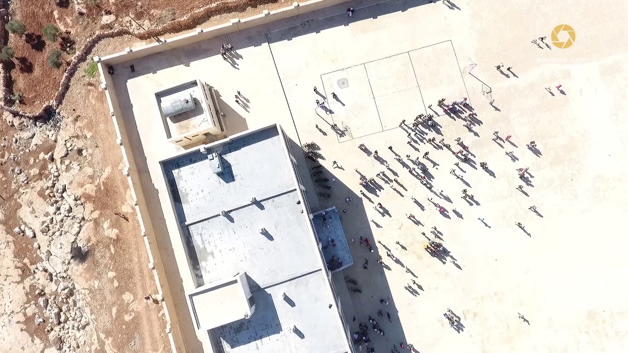 تصوير جوي لقرية معارة الاتارب وماحولها