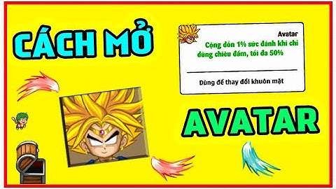 Ngọc Rồng Online - Cách Mở AVATAR Víp ?