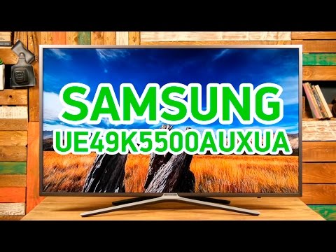 Samsung UE49K5500AUXUA - умный телевизор с рядом встроенных тюнеров - Видео демонстрация