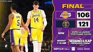 The Lakers Fall To The Nuggets 🥺 | What Went Wrong? - ESPN LA Lakers Postgame Show