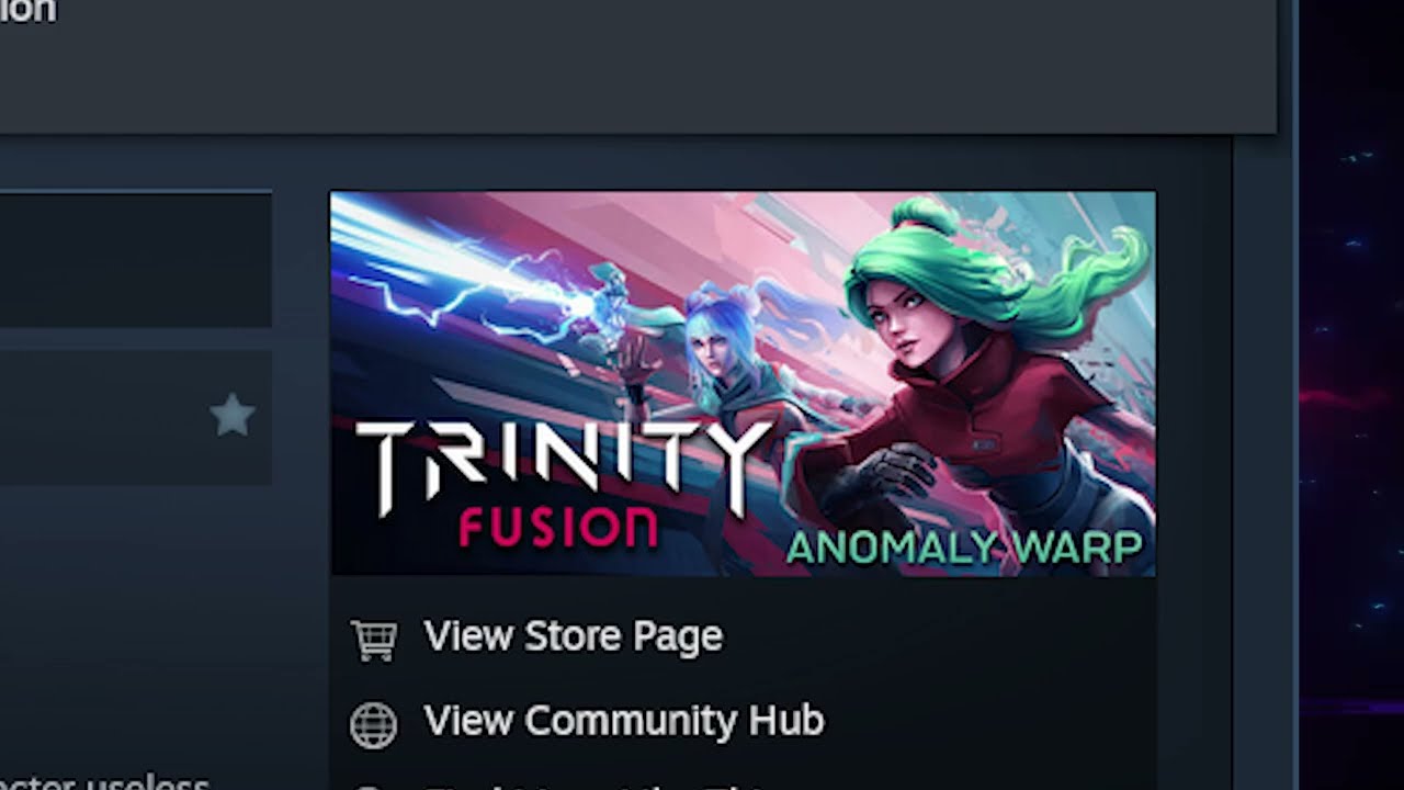 Trinity Fusion Steam Review