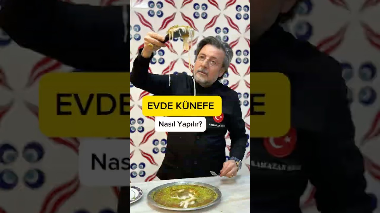 Evde Künefe Yapmak Sandığınızdan Kolay! | Künefe Tarifi açıklamada
