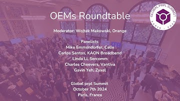 Global prpl Summit 2024 - OEM Roundtable