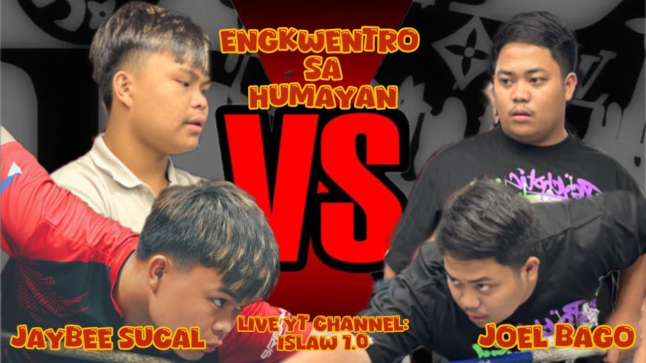 Jaybee sucal vs joel bago. 10 balls parihas