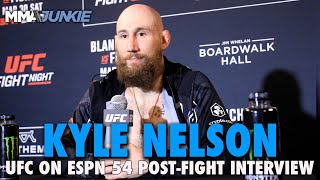 Kyle Nelson Plans to Sleep Nate Landwehr Should Callout Request Be Fulfilled | UFC on ESPN 54
