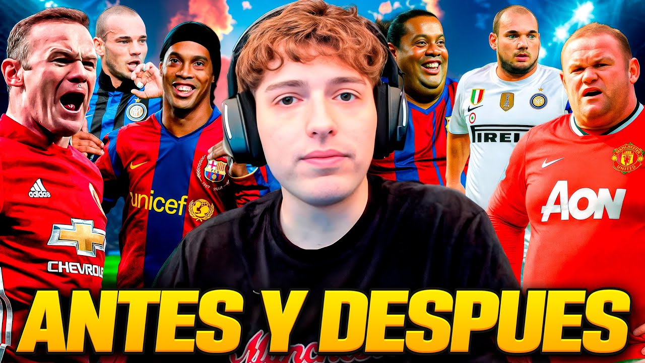 DAVOO XENEIZE REACCIONA A LAS LEYENDAS DEL FUTBOL "ANTES Y DESPUES"' - LA MAGIA SE PIERDE???