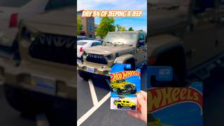 Day 34 of jeeping a jeep #hotwheels #jesuslovesyou #shorts #subscribe #jeep #gladiator #new #2026