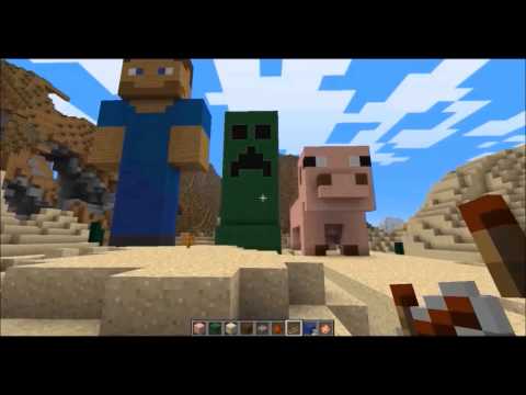 Minecraft Pixel Art Minitage + Epic Dubstep Explosion