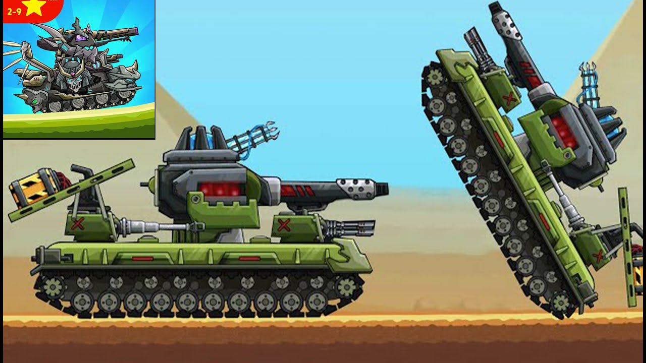 Tank Arena Steel Battle : Tank KV-6 Green Unlocked & Maxed