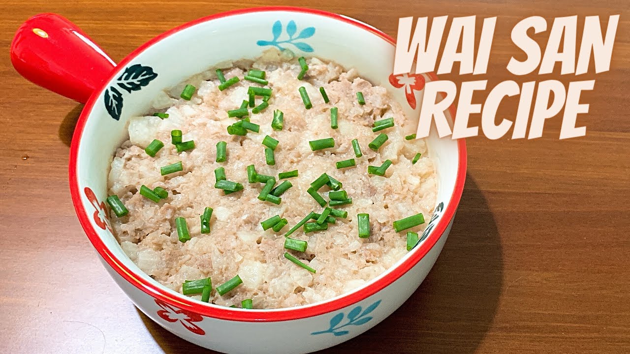 WAI SAN RECIPE SHAN YAO RECIPE HUAI SHAN RECIPE CHINESE YAM RECIPE HOW TO COOK WAI SAN
