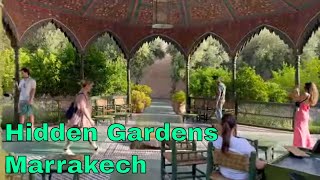 Le Jardin Secret  Elegant Palace with traditional islamic Gardens Marrakech, Morocco [4K UHD]