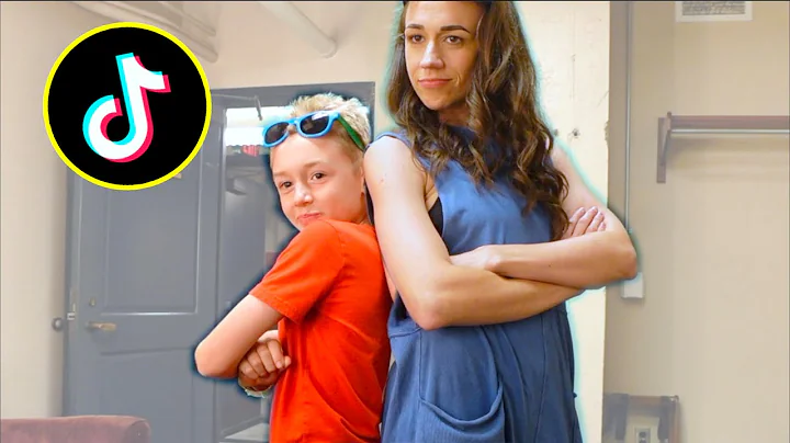 MAKING TIKTOKS WITH PARKER BACKSTAGE!