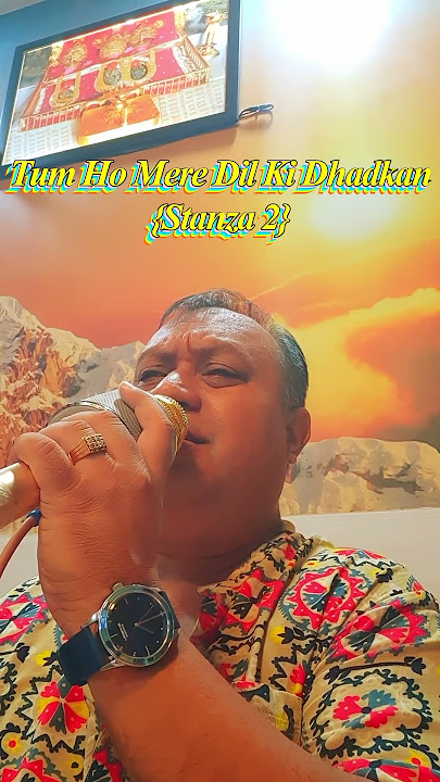 ❤️🎤 Tum Ho Mere Dil Ki Dhadkan | Stanza 2 | Live Karaoke 🎶 by Himanshu Verma | 🎵 Kishore Da | Retro